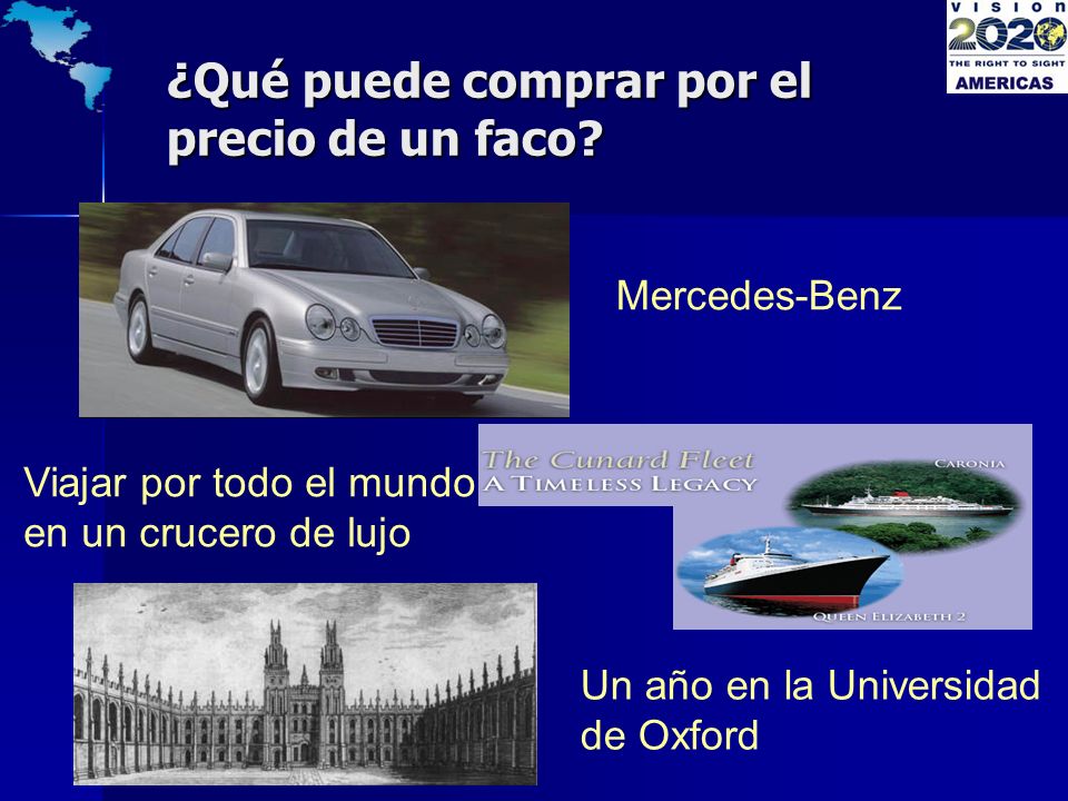 ¿Qué puede comprar por el precio de un faco