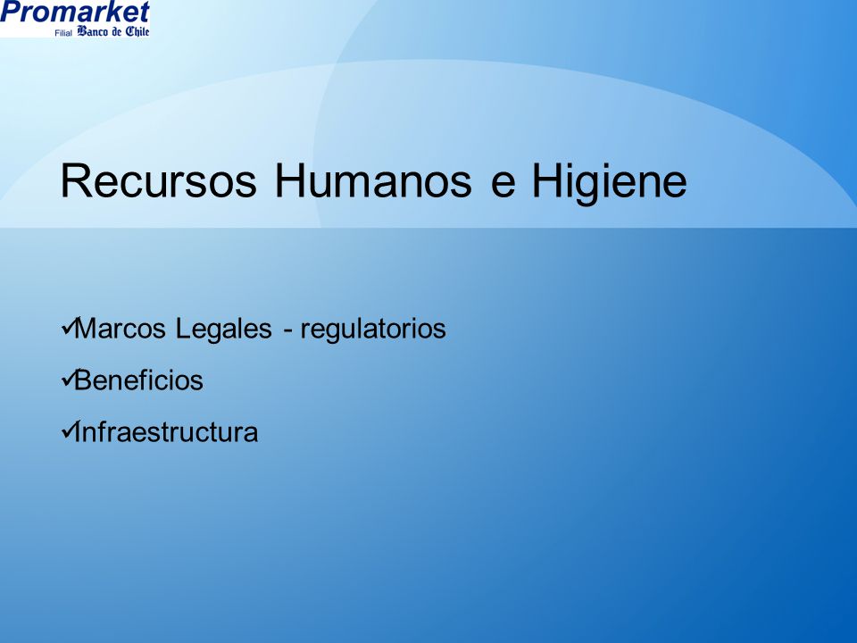 Recursos Humanos e Higiene