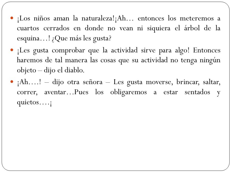 ¡Los niños aman la naturaleza
