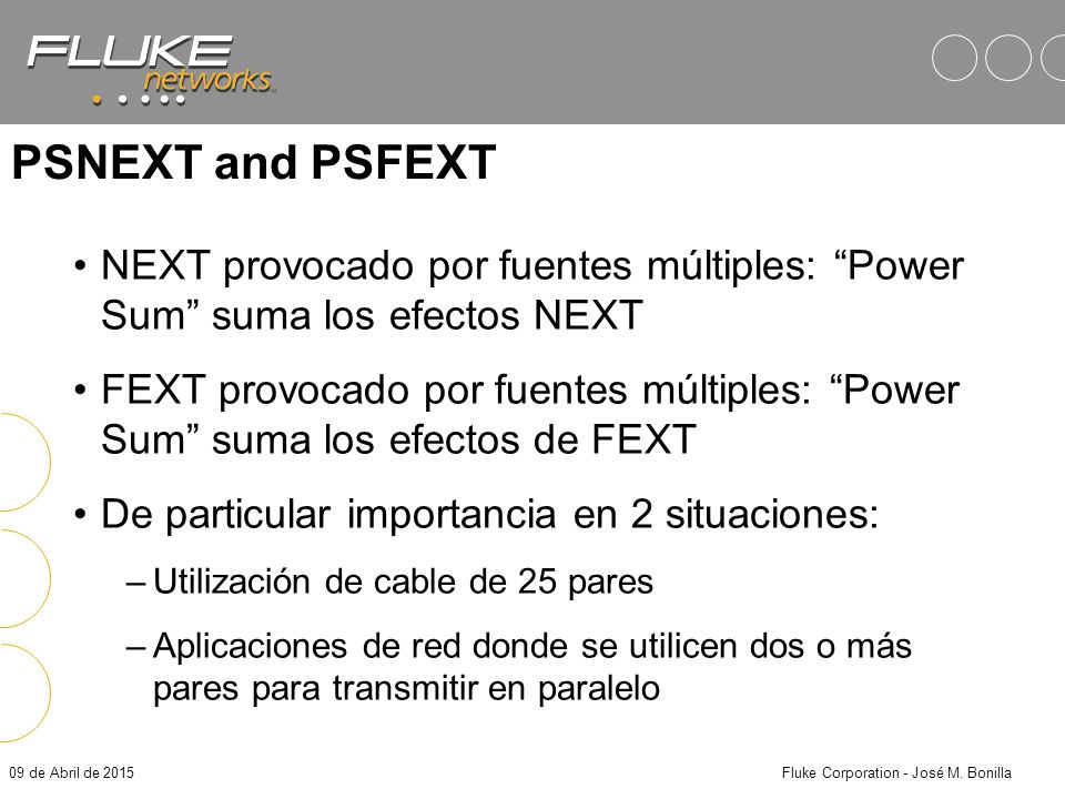 Fluke Corporation - José M. Bonilla