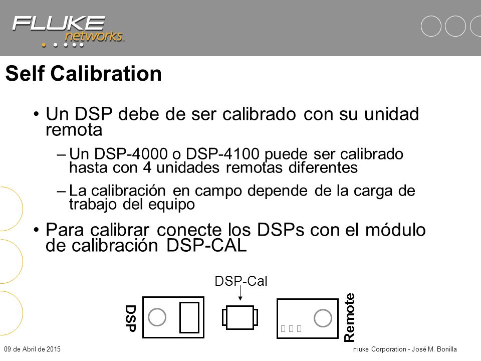 Fluke Corporation - José M. Bonilla