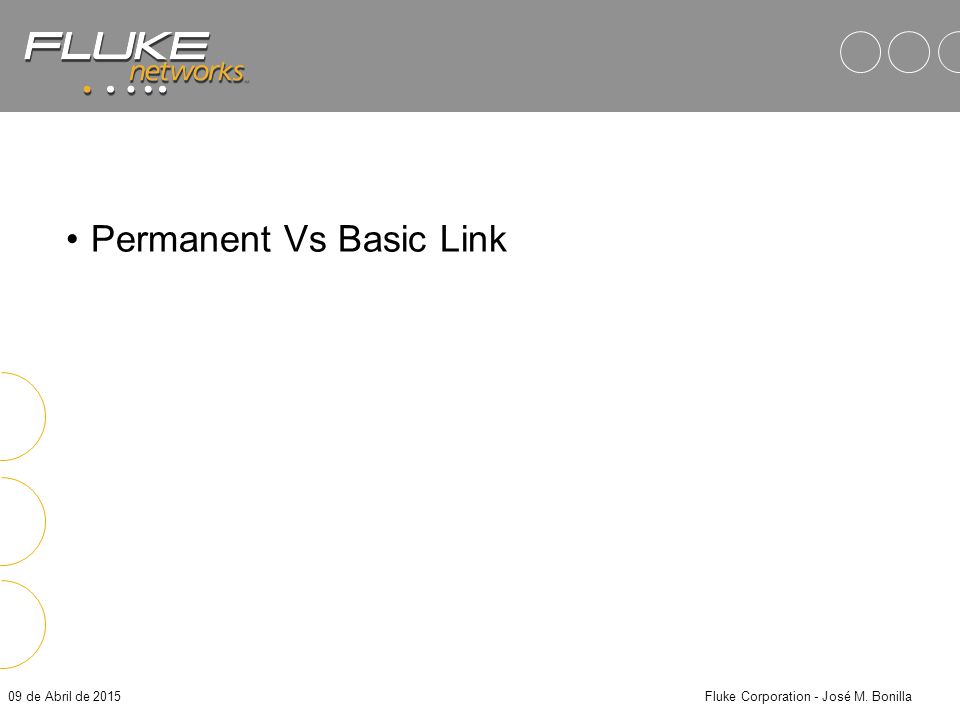 Fluke Corporation - José M. Bonilla