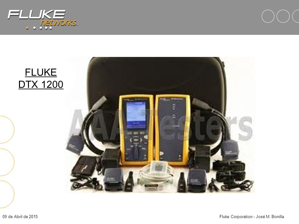 Fluke Corporation - José M. Bonilla