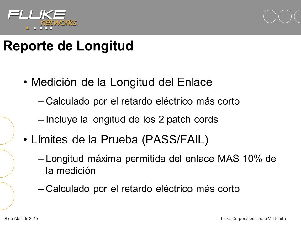 Fluke Corporation - José M. Bonilla