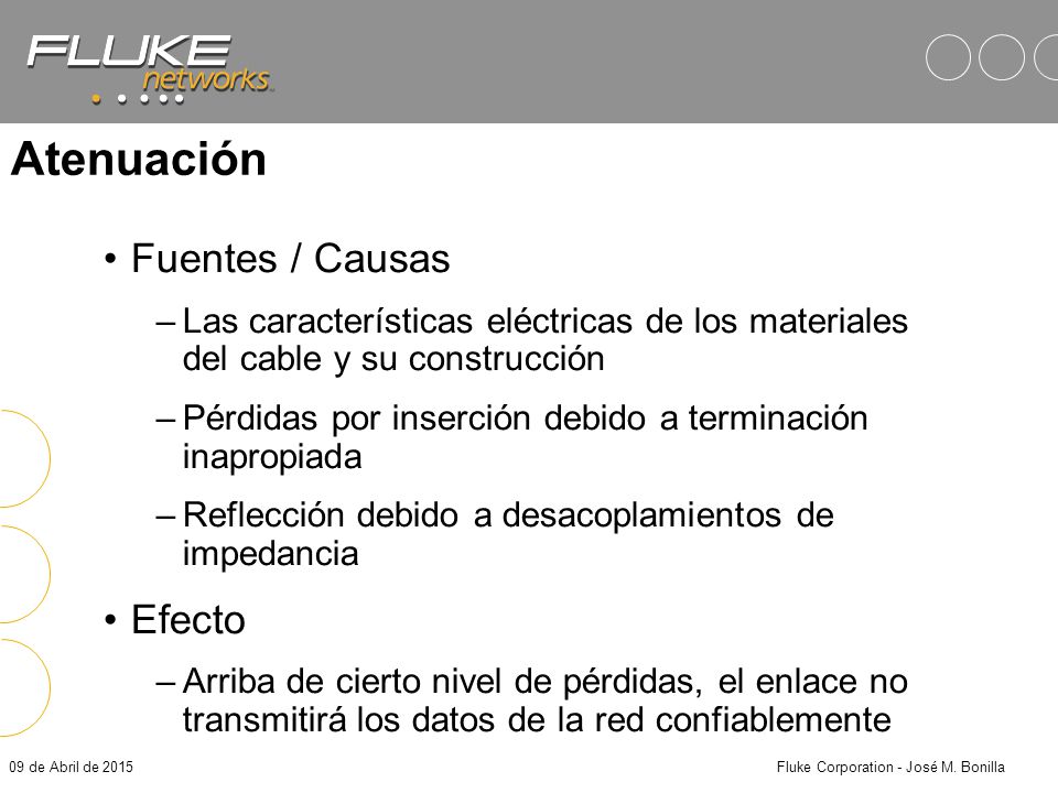 Fluke Corporation - José M. Bonilla