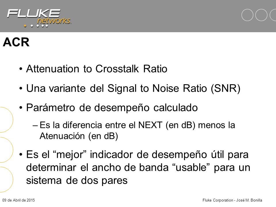 Fluke Corporation - José M. Bonilla