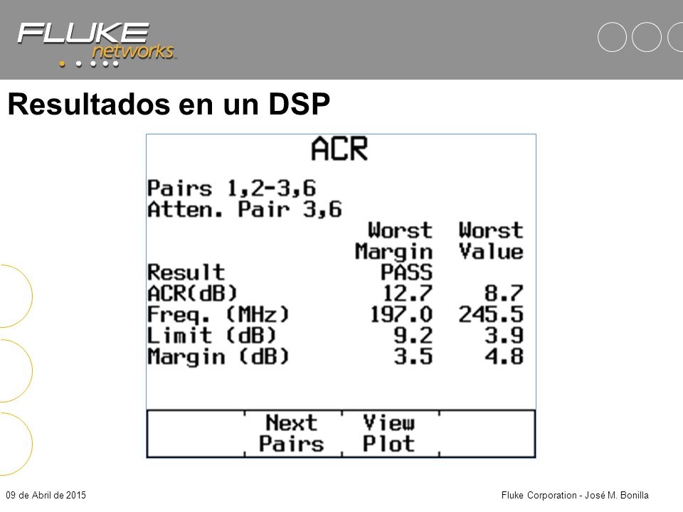 Fluke Corporation - José M. Bonilla