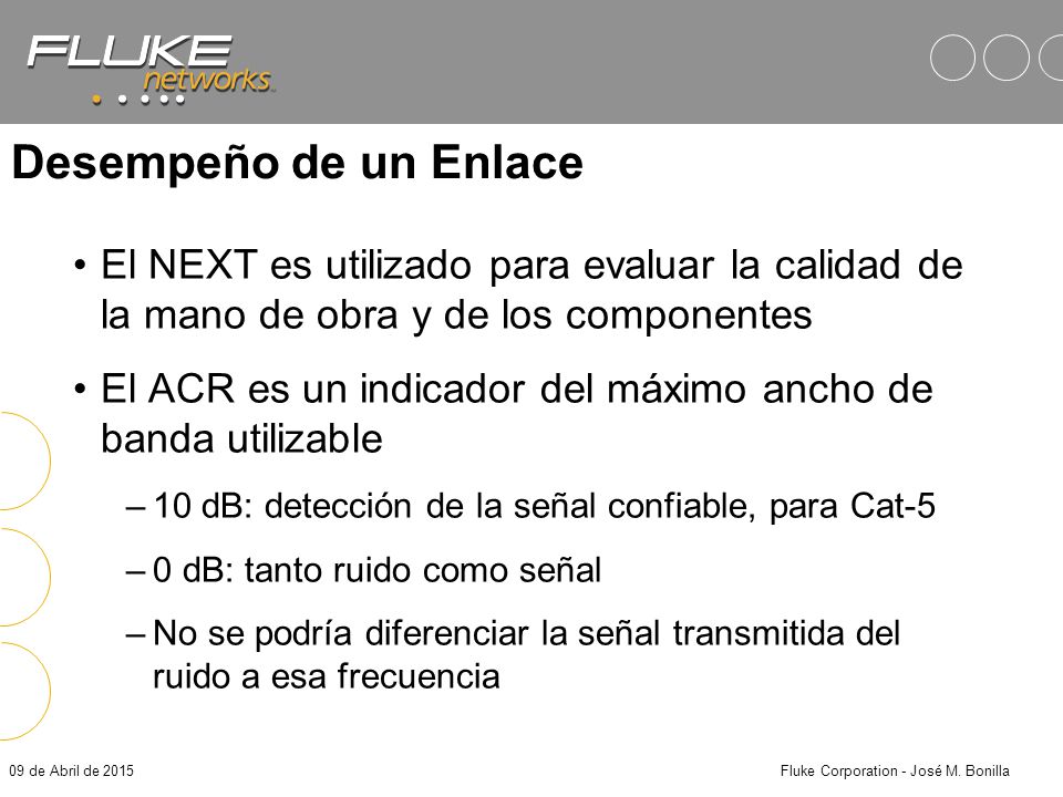 Fluke Corporation - José M. Bonilla