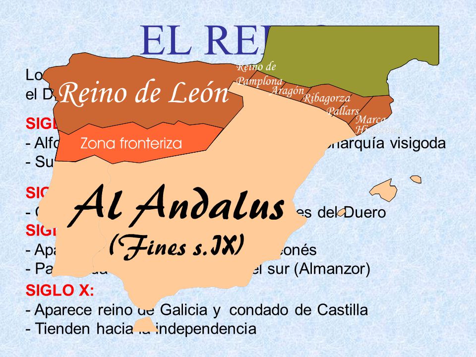 EL REINO ASTUR Los sucesores de Pelayo intentan extenderse hacia