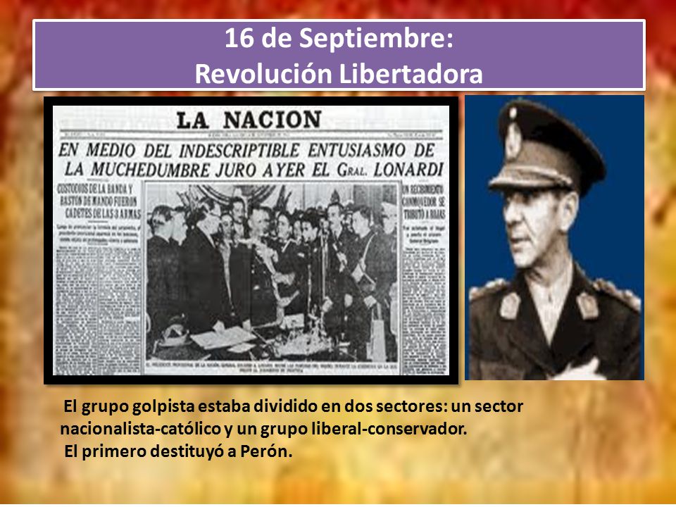 16 de Septiembre: Revolución Libertadora