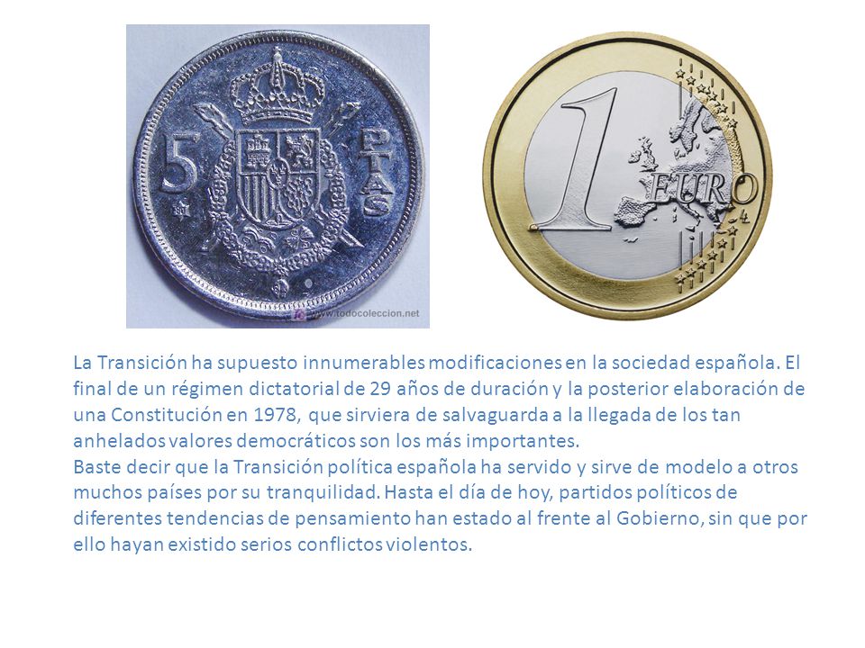 La Transición ha supuesto innumerables modificaciones en la sociedad española.