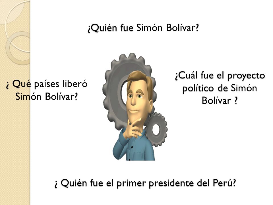 ¿ Quién fue el primer presidente del Perú