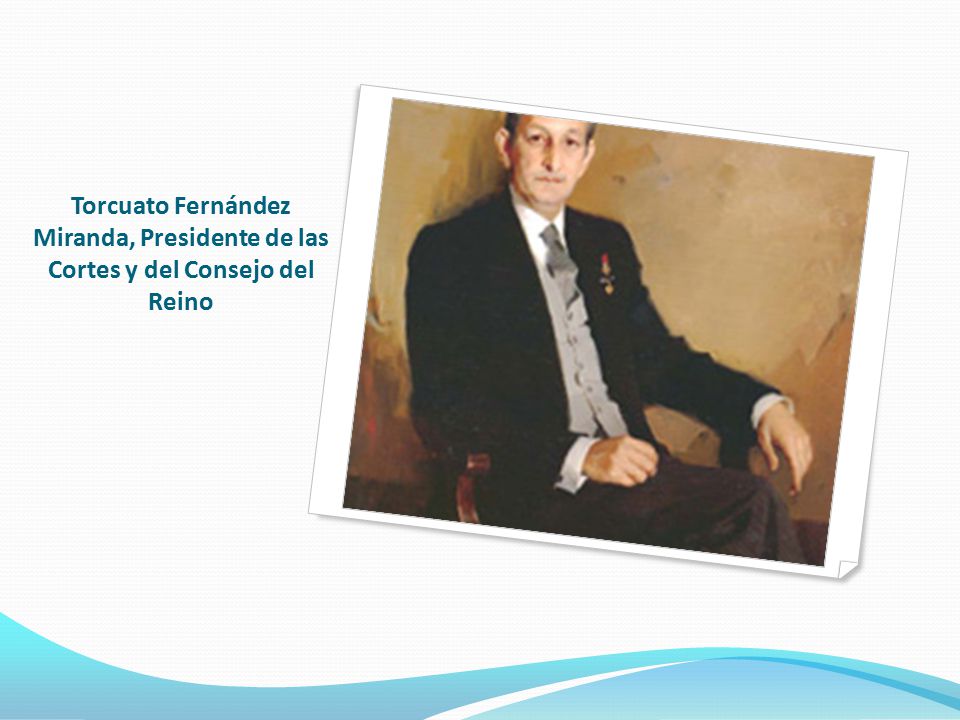 Torcuato Fernández Miranda, Presidente de las Cortes y del Consejo del Reino