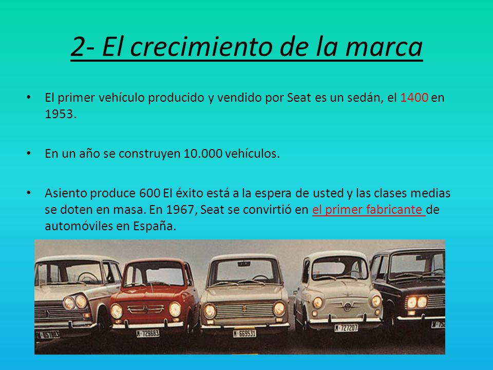 2- El crecimiento de la marca