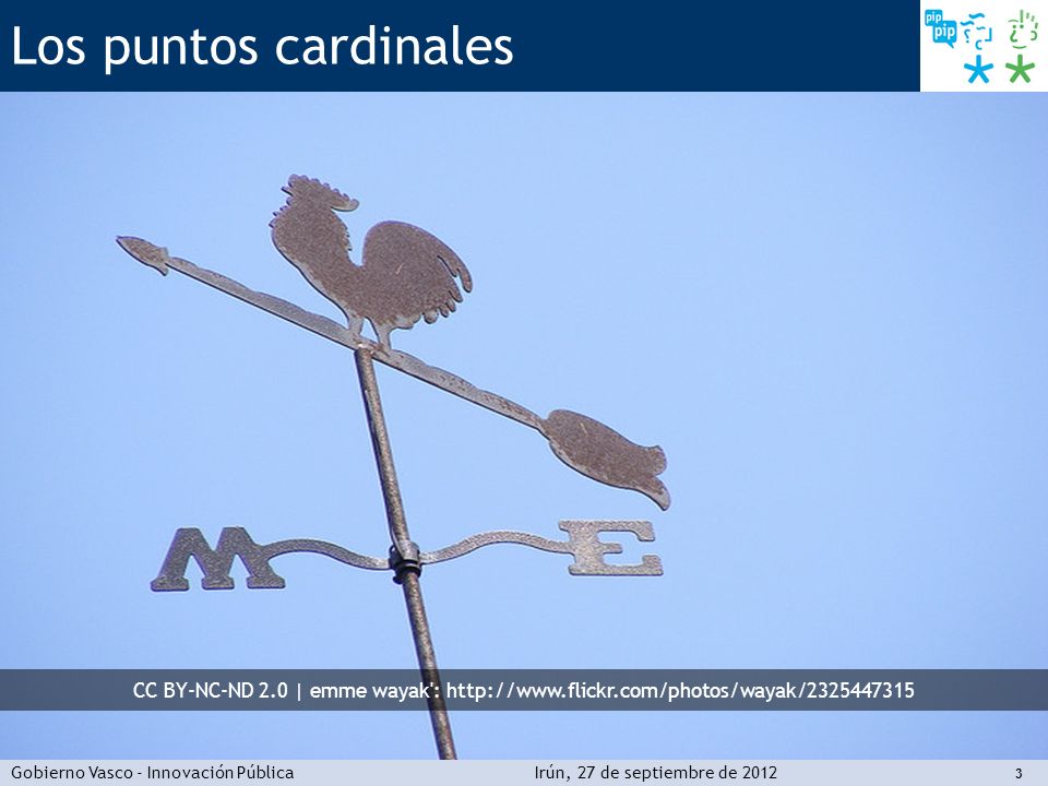 Los puntos cardinales CC BY-NC-ND 2.0 | emme wayak :