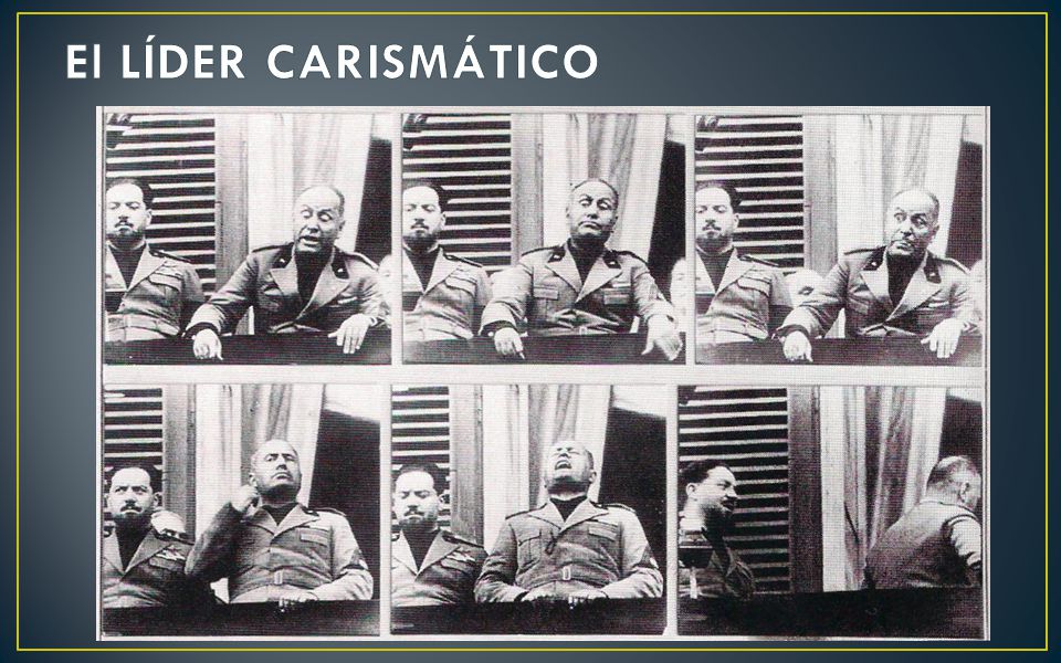El LÍDER CARISMÁTICO