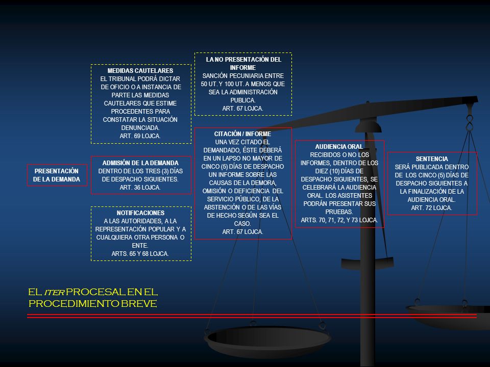 EL iter PROCESAL EN EL PROCEDIMIENTO BREVE LA NO PRESENTACIÓN DEL