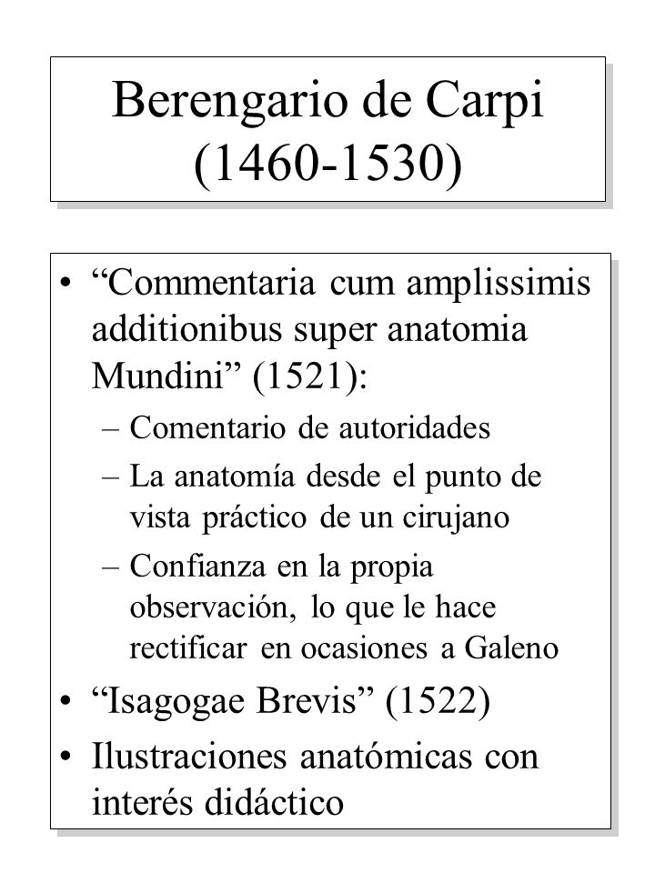 Berengario de Carpi ( )
