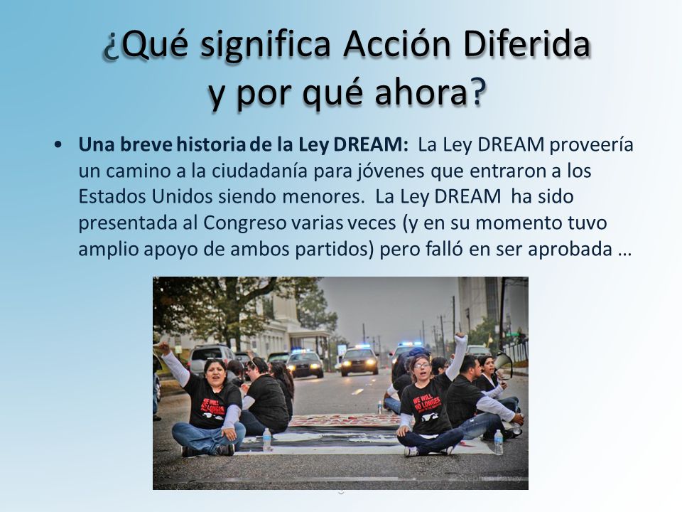 ¿Qué significa Acción Diferida y por qué ahora