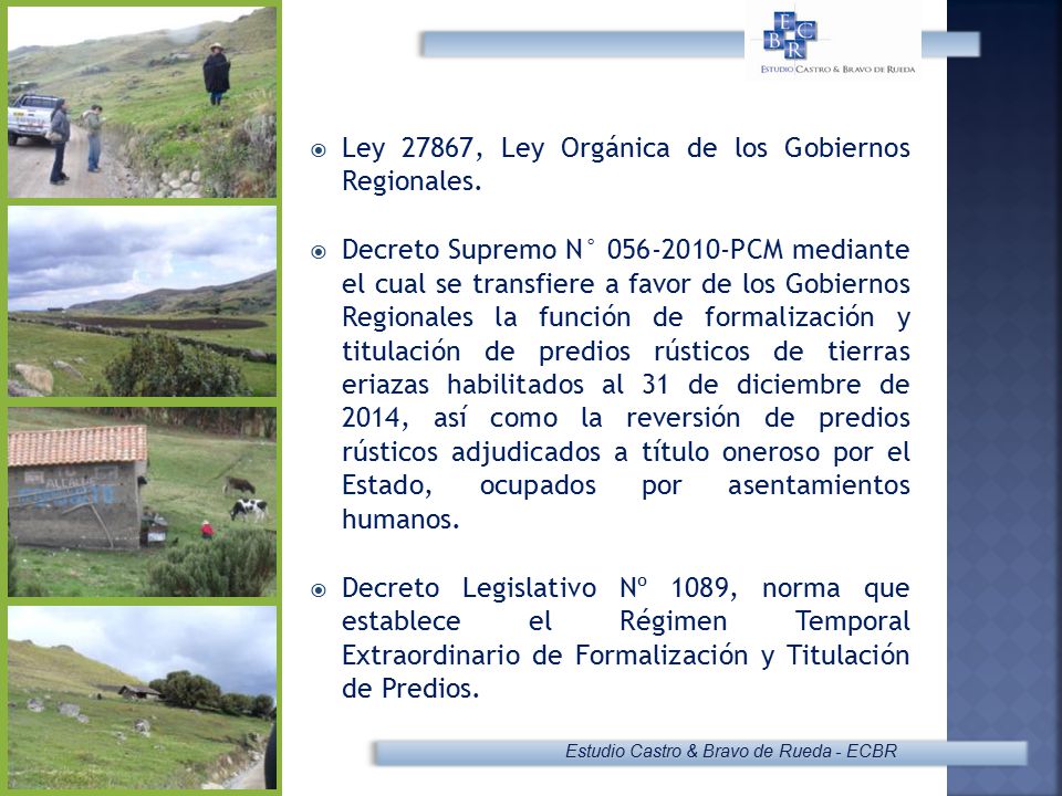 Visita 2 Ley 27867, Ley Orgánica de los Gobiernos Regionales.