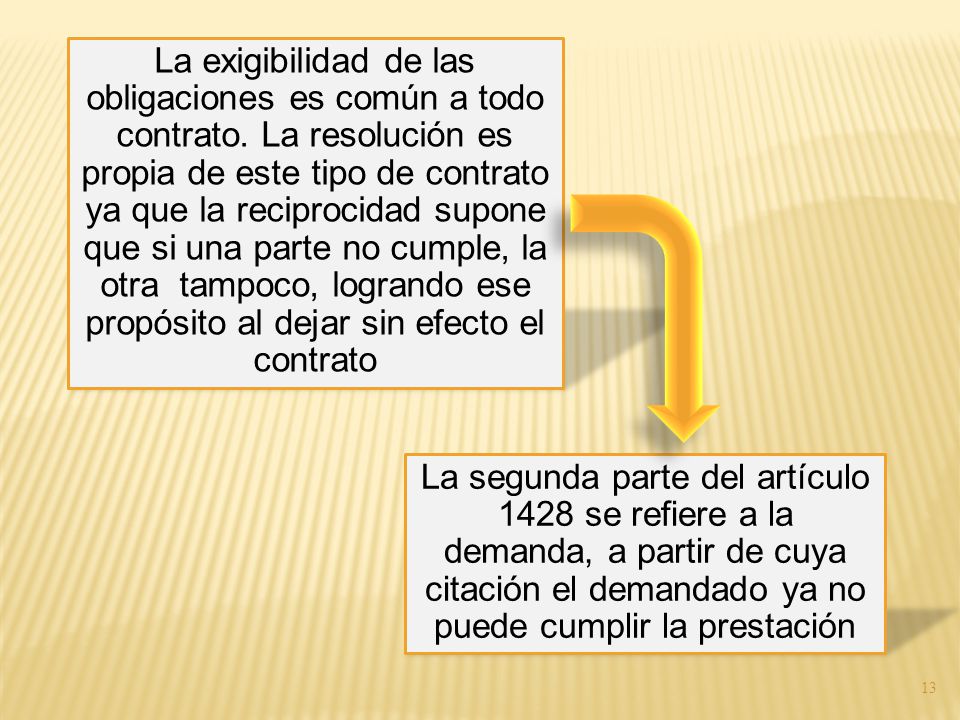 La exigibilidad de las obligaciones es común a todo contrato