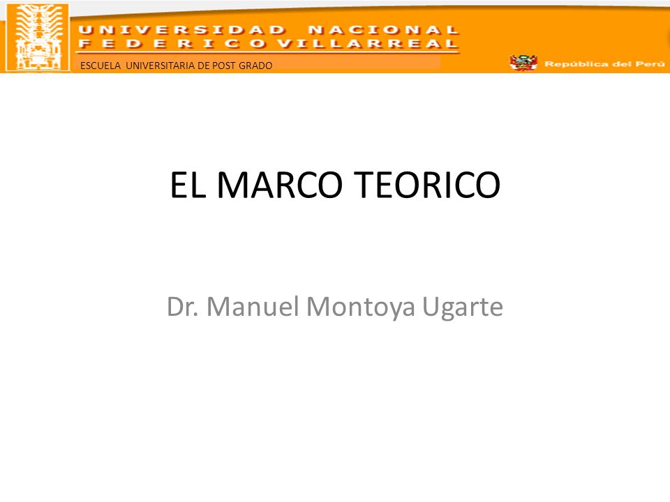 Dr. Manuel Montoya Ugarte