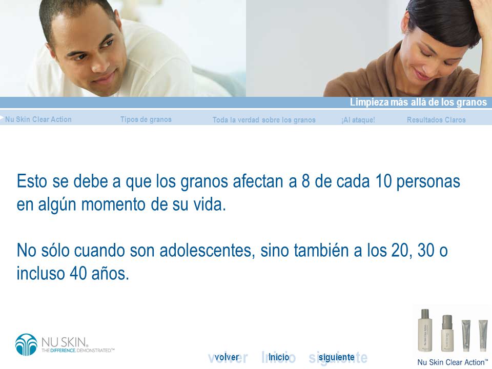 Esto se debe a que los granos afectan a 8 de cada 10 personas en algún momento de su vida.