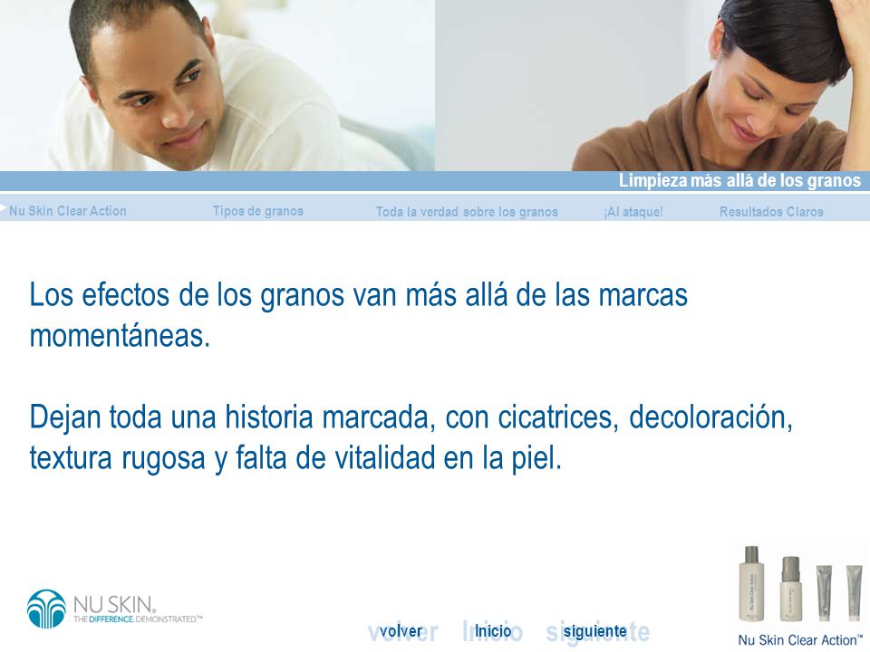 Los efectos de los granos van más allá de las marcas momentáneas