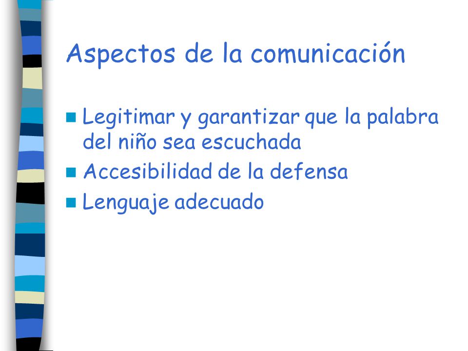 Aspectos de la comunicación