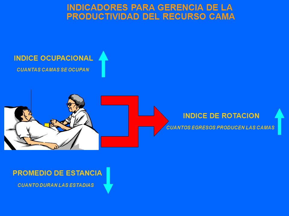 INDICADORES PARA GERENCIA DE LA PRODUCTIVIDAD DEL RECURSO CAMA