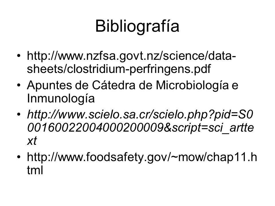 Bibliografía   Apuntes de Cátedra de Microbiología e Inmunología.