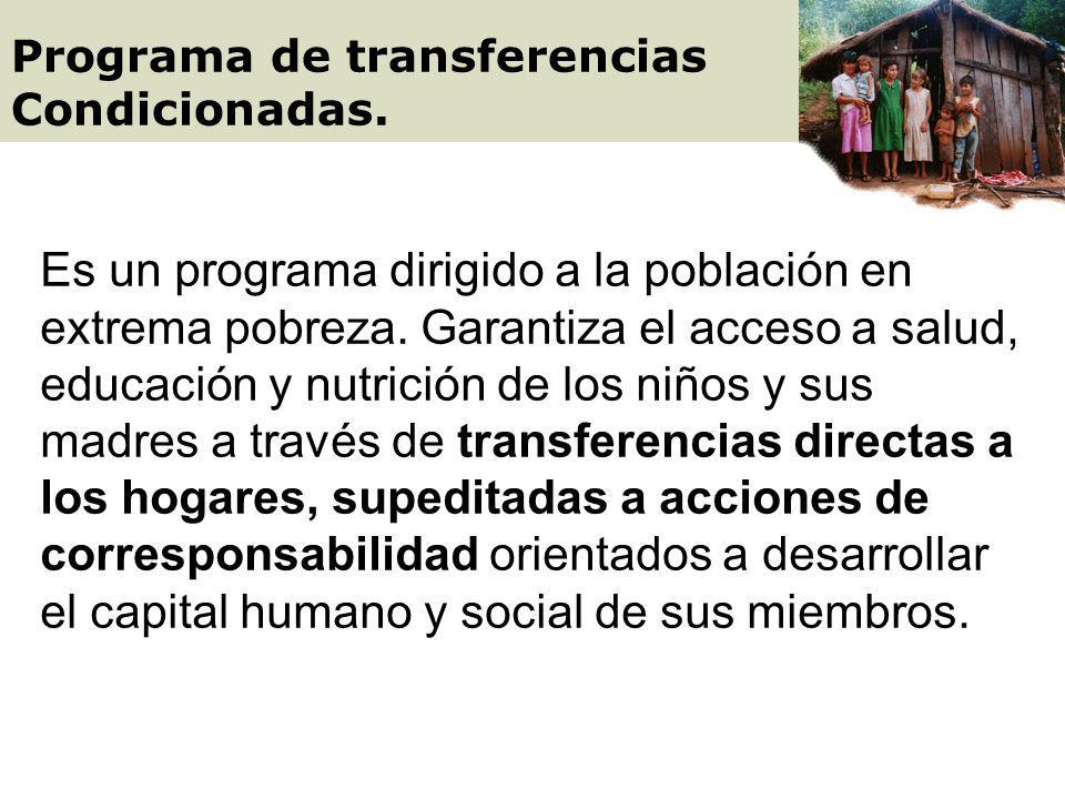 Programa de transferencias