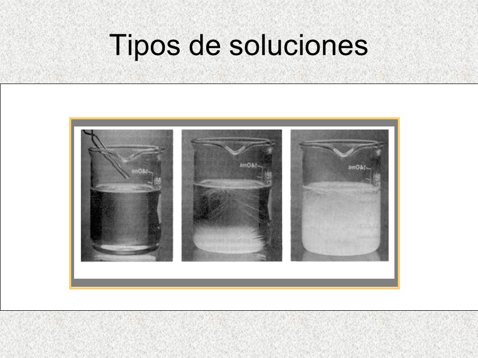 Tipos de soluciones Brown, T. et al. (1991)
