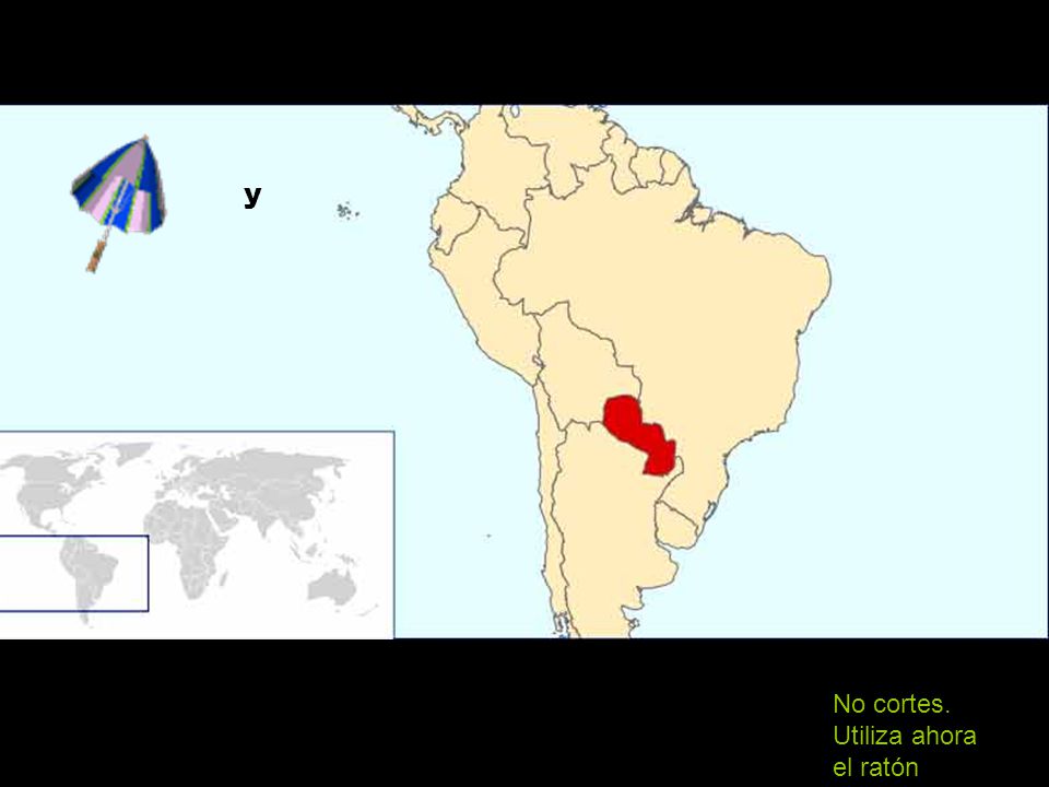 y No cortes. Utiliza ahora el ratón