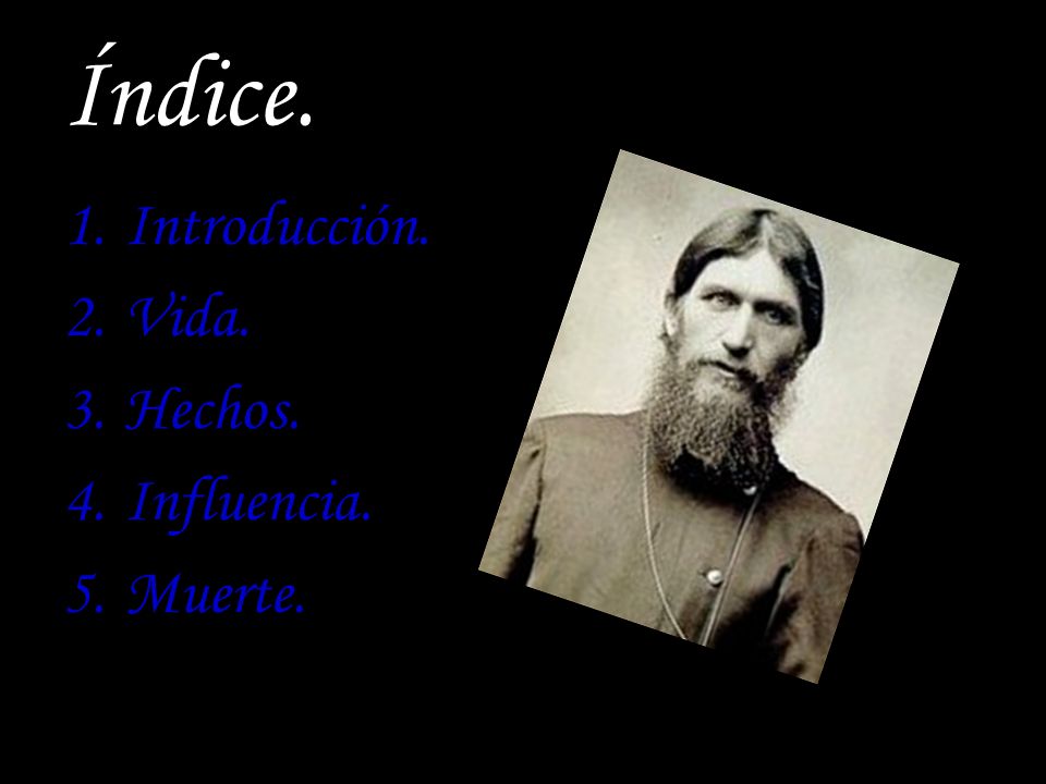 Índice. Introducción. Vida. Hechos. Influencia. Muerte.