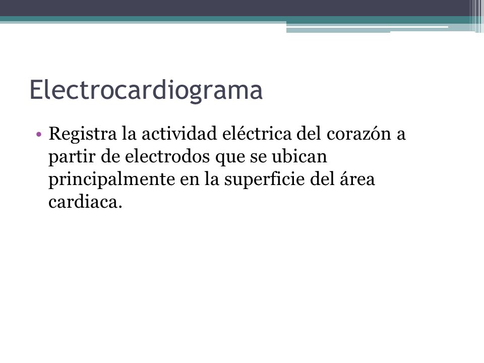 Electrocardiograma