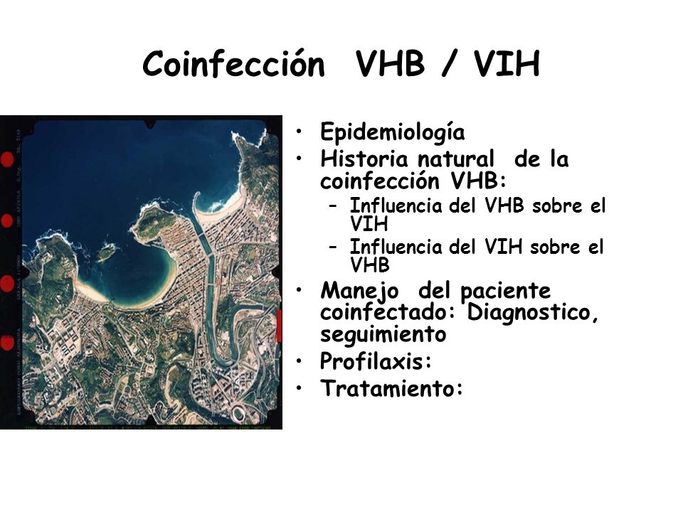Coinfección VHB / VIH Epidemiología