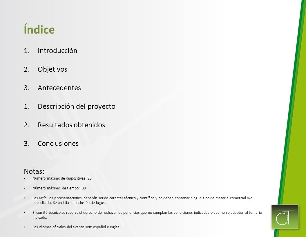 Índice Introducción Objetivos Antecedentes Descripción del proyecto