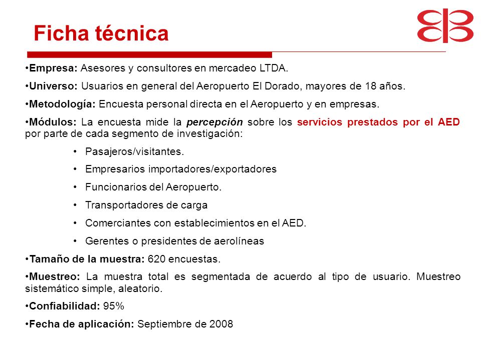 Ficha técnica Empresa: Asesores y consultores en mercadeo LTDA.