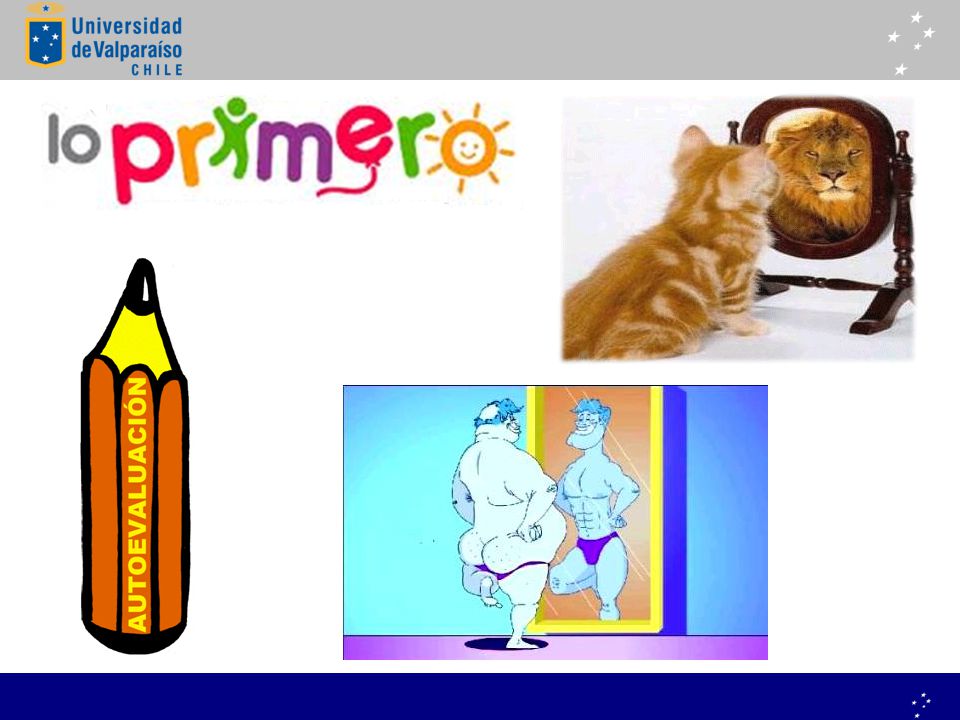 EL PRIMER PASO ES CONOCER COMO ESTAMOS, DEBEMOS HACER NUESTRO DIAGNOSTICO Y ESTA SE LLAMA AUTOEVALUACION,