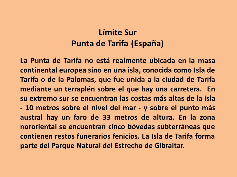 Punta de Tarifa (España)