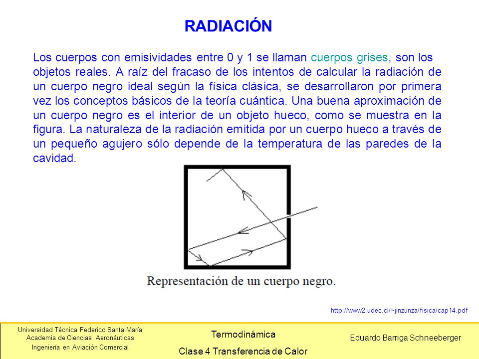 RADIACIÓN Los cuerpos con emisividades entre 0 y 1 se llaman cuerpos grises, son los.