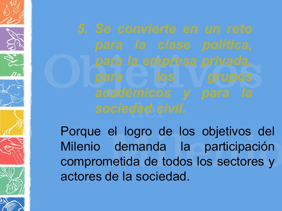 Segundo Informe de Panamá sobre el Avance de los ODM