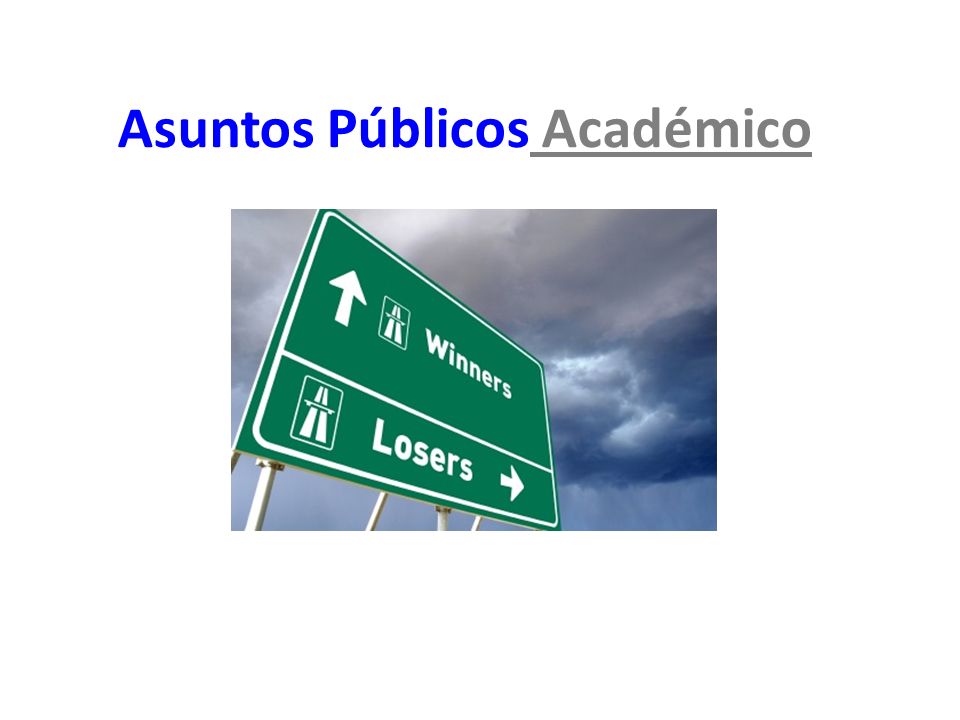 Asuntos Públicos Académico