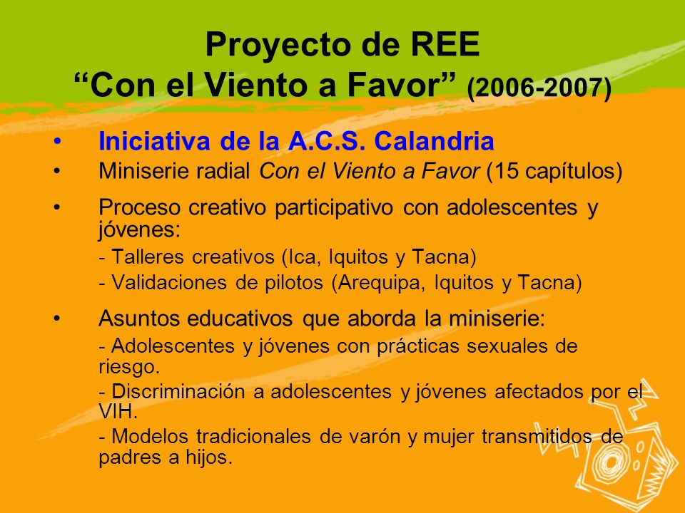Proyecto de REE Con el Viento a Favor ( )