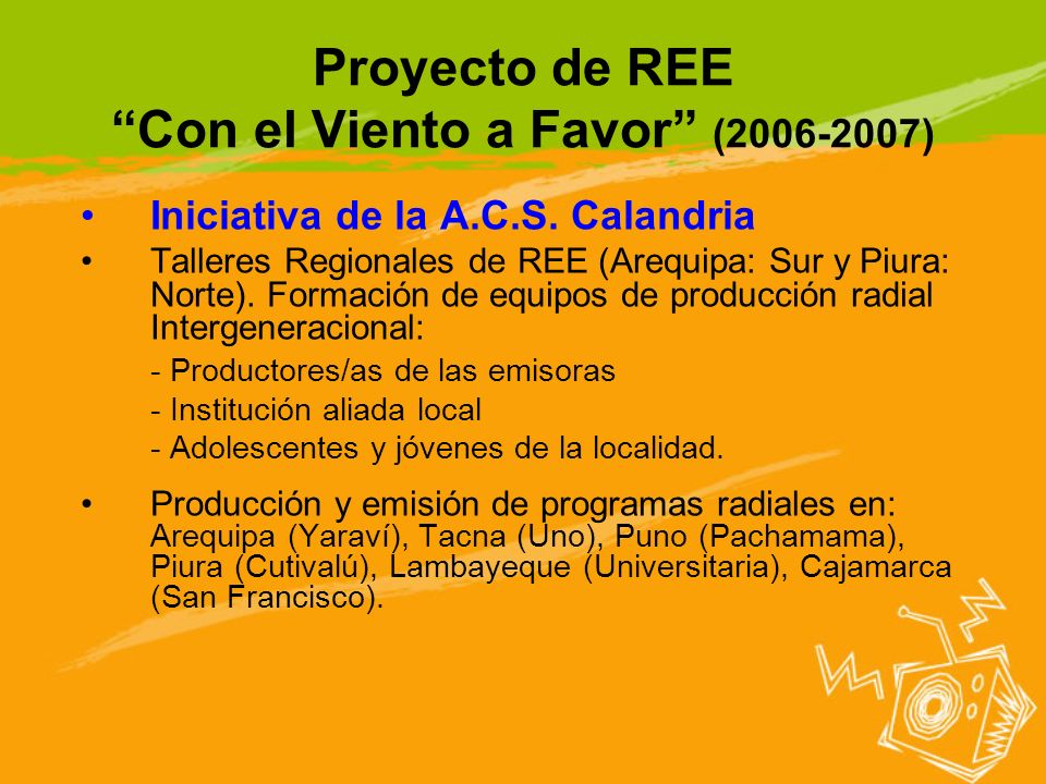 Proyecto de REE Con el Viento a Favor ( )
