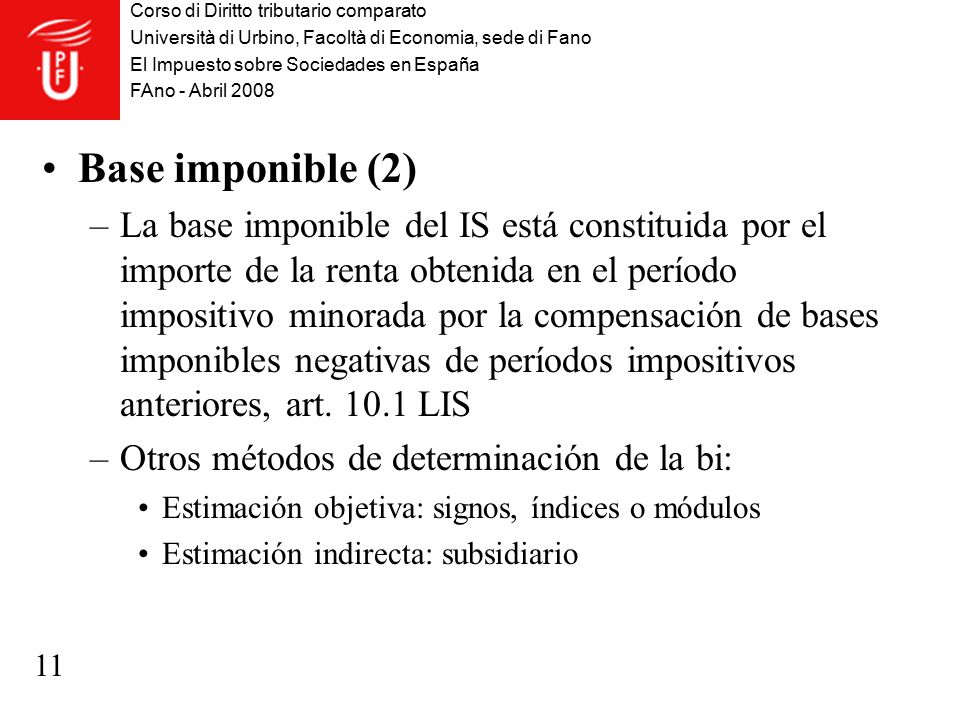 Base imponible (2)
