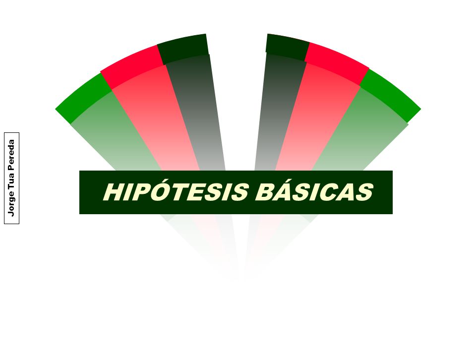 HIPÓTESIS BÁSICAS