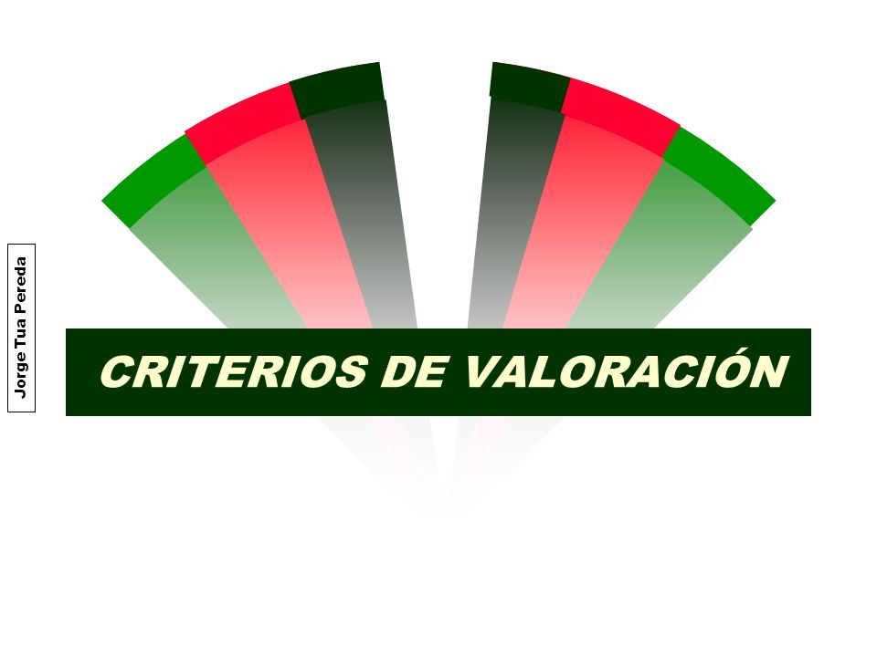 CRITERIOS DE VALORACIÓN