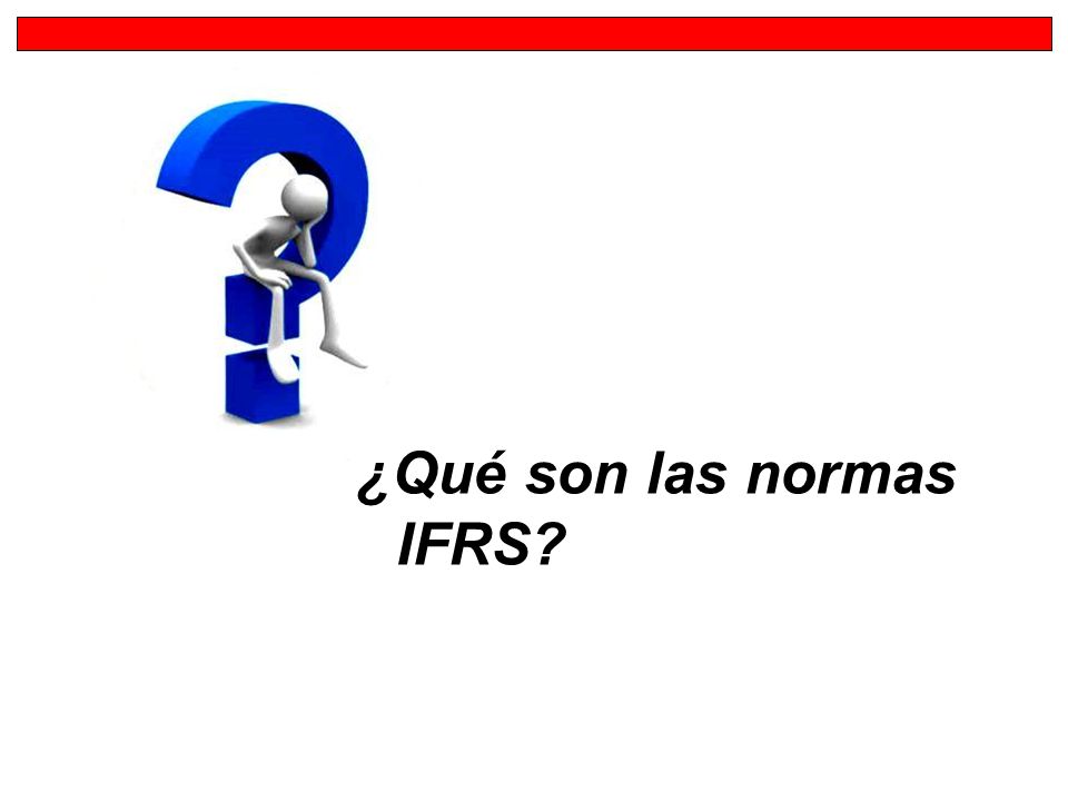 ¿Qué son las normas IFRS